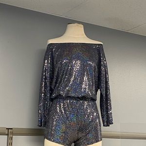 Women’s Sequin Short jumpsuit